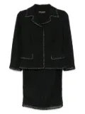 Dolce & Gabbana Pre-Owned tweed suit skirt - Black