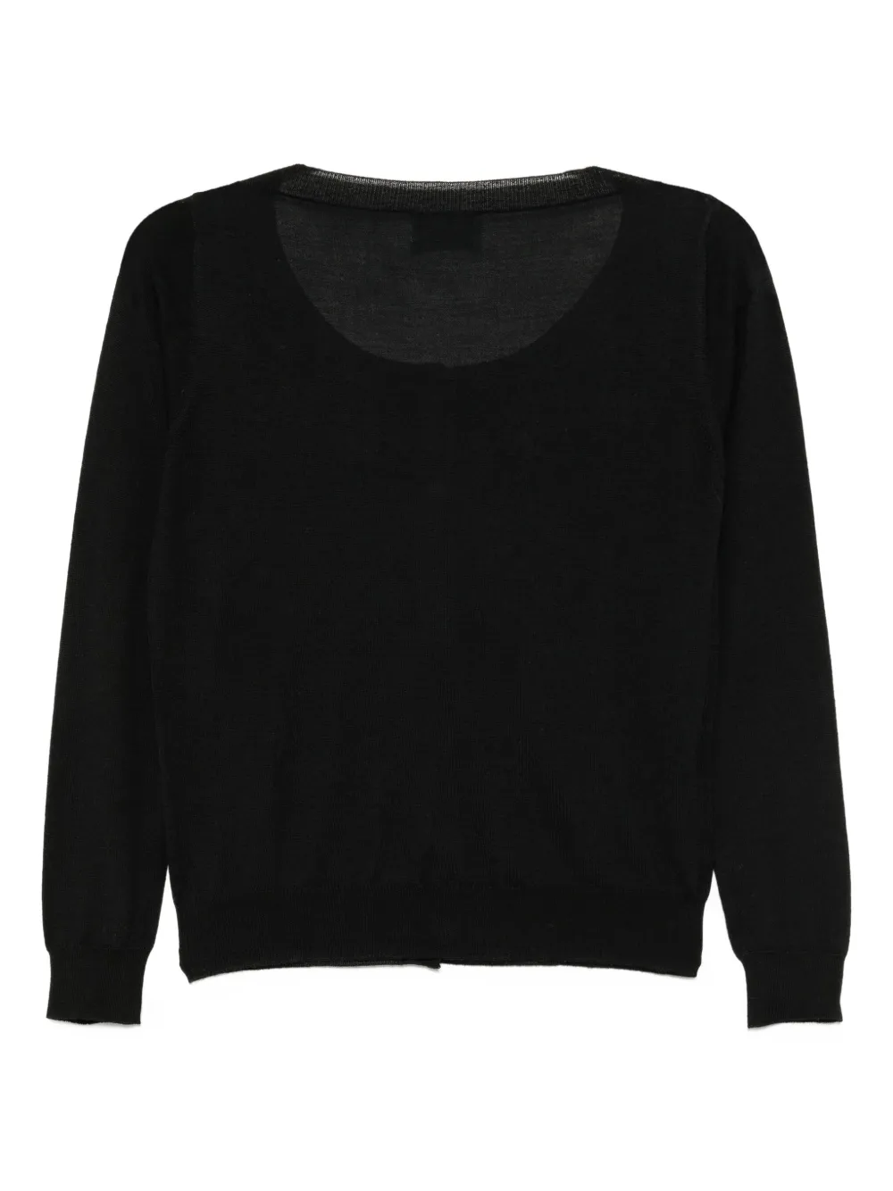 Pre-owned Prada Floral-sequinned Cardigan In Black