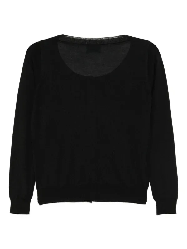 PRADA スパンコールカーディガン Prada Pre-Owned フローラル スパンコール カーディガン