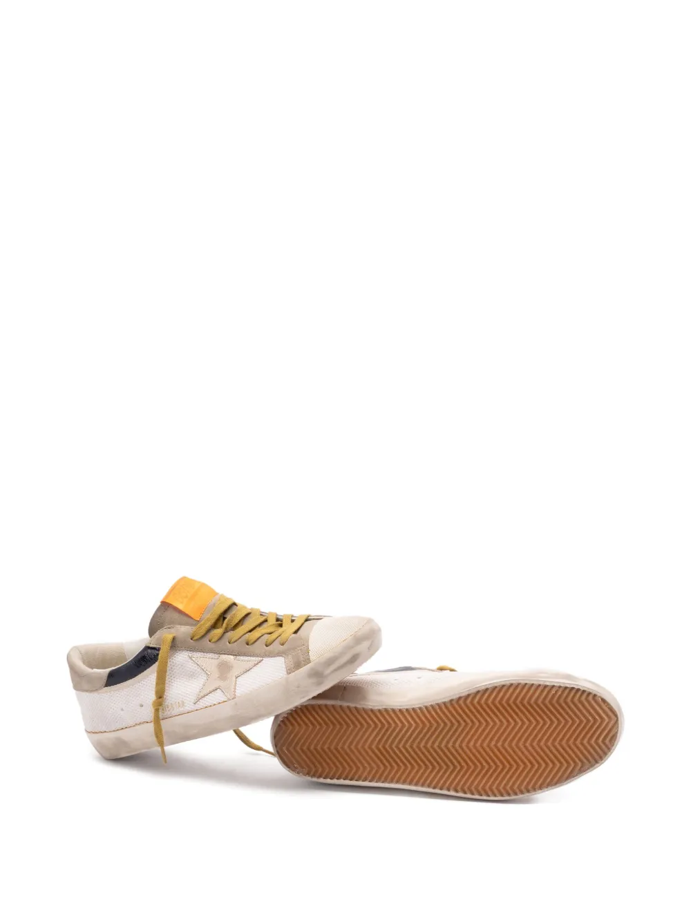 Golden Goose star-embellishment sneakers White