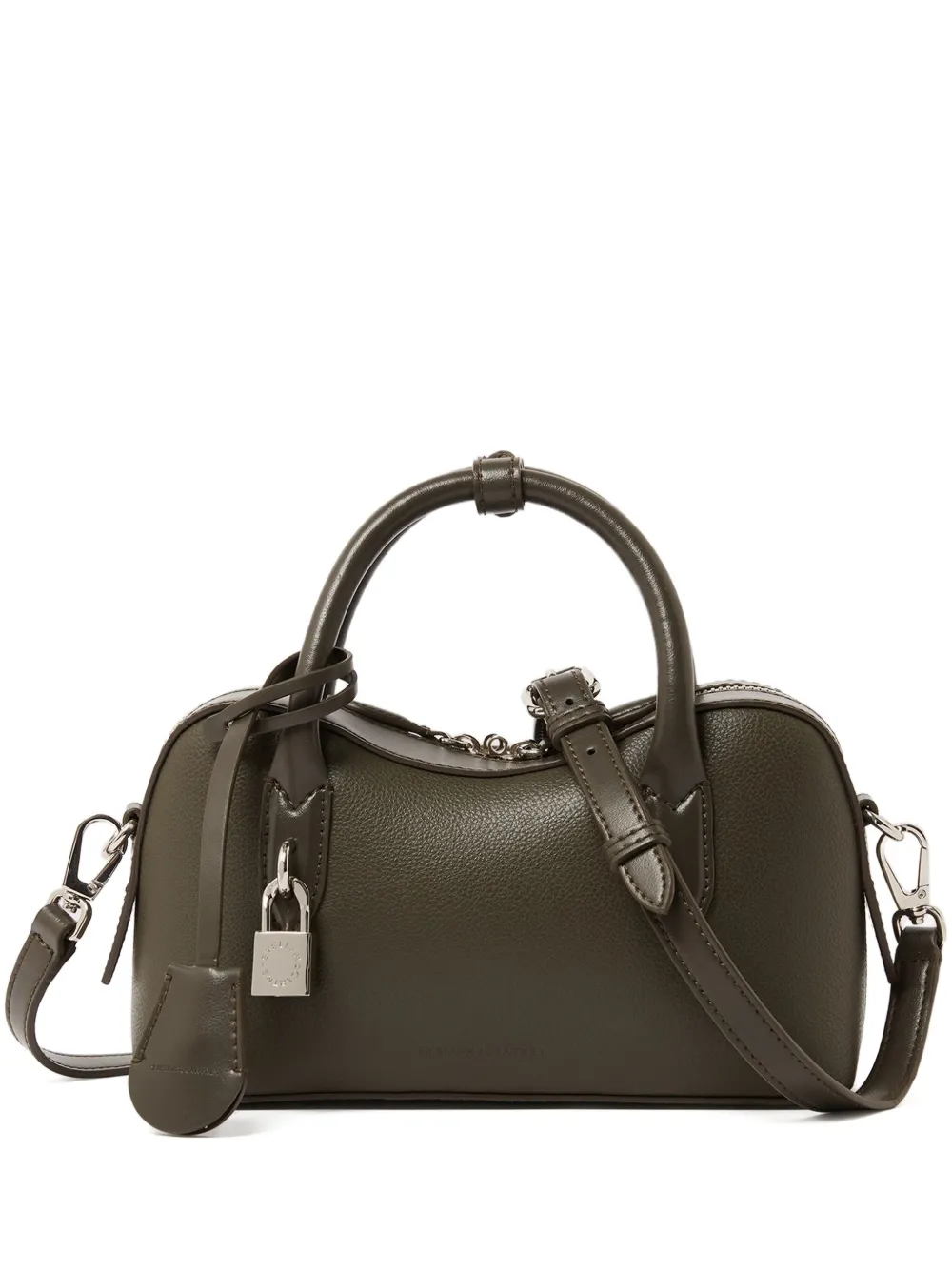 Stella McCartney Ryder shopper met hangslot Groen