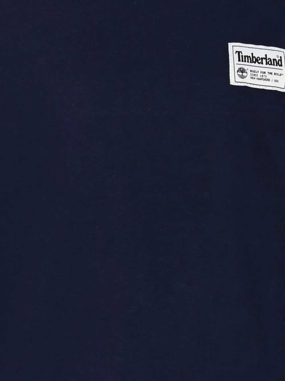 Timberland Kids T-shirt met logopatch Blauw