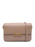 Saint Laurent Pre-Owned 2021 Smooth Calfskin Le Maillon crossbody bag - Brown