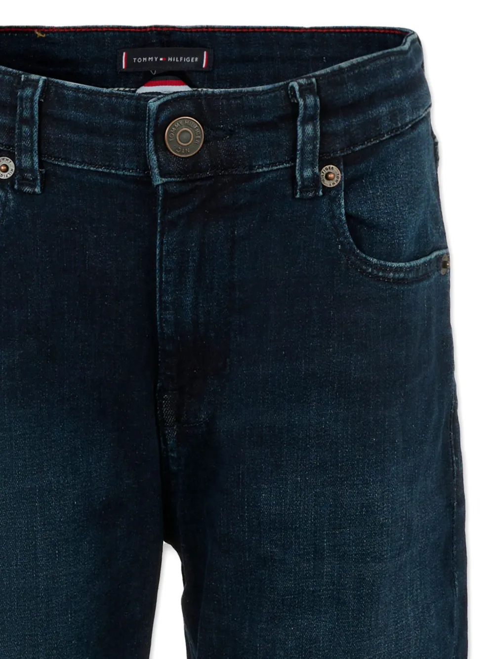 Tommy Hilfiger Junior five-pocket jeans Blauw