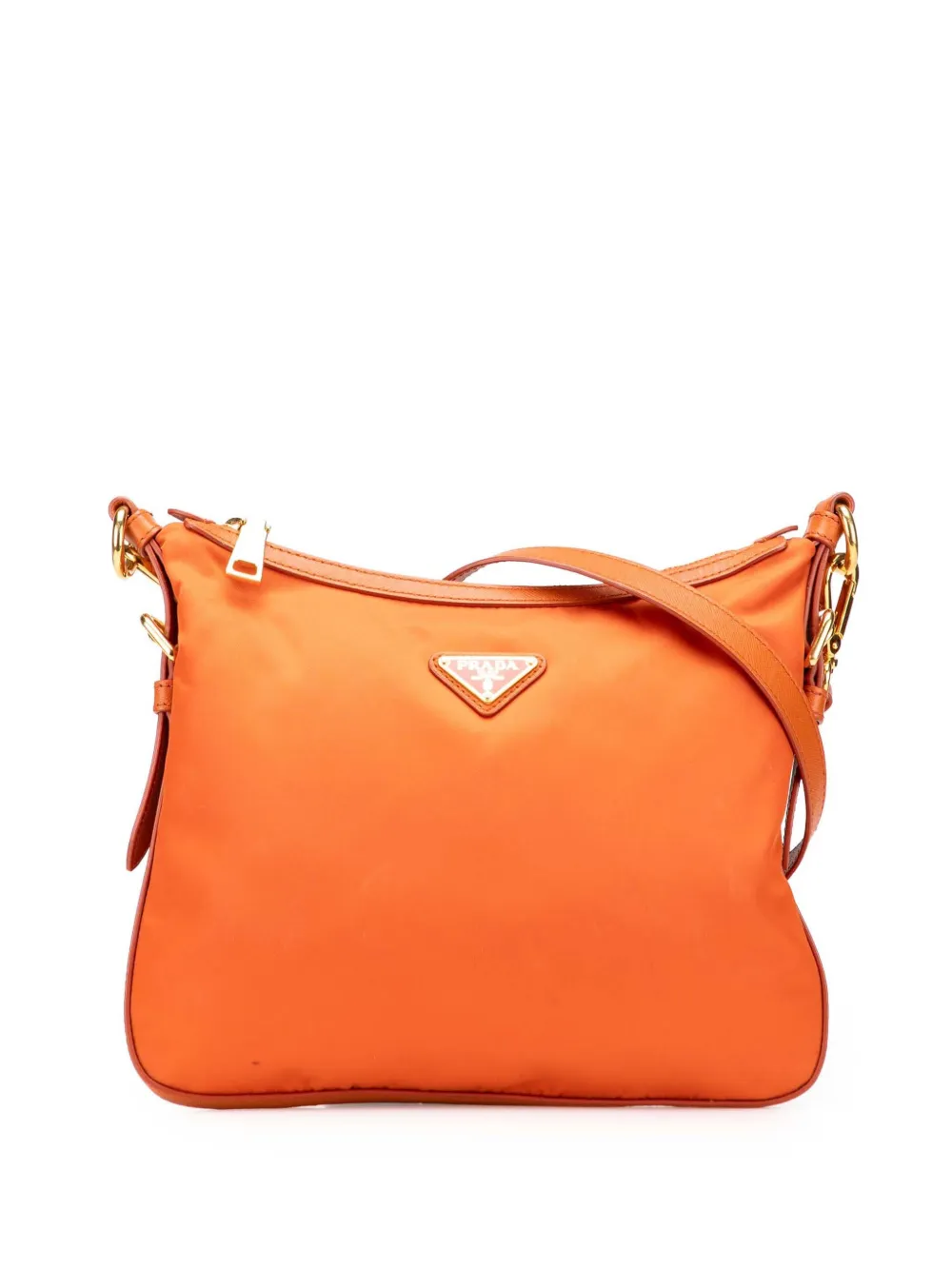 2013-2025 Saffiano Trimmed Tessuto Zip Top crossbody bag