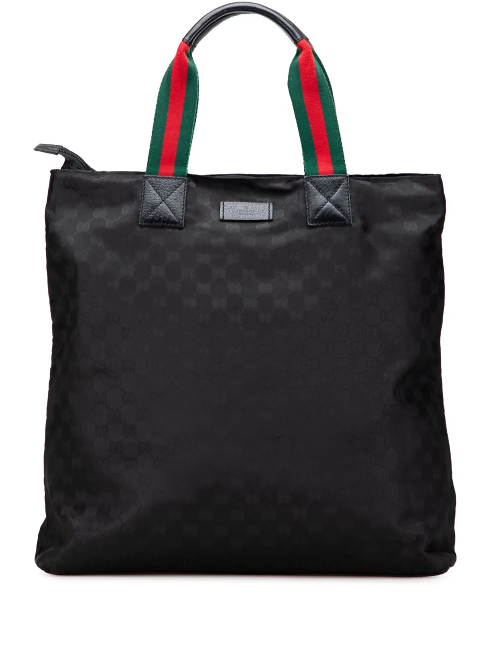2000-2015 GG Canvas Web tote bag