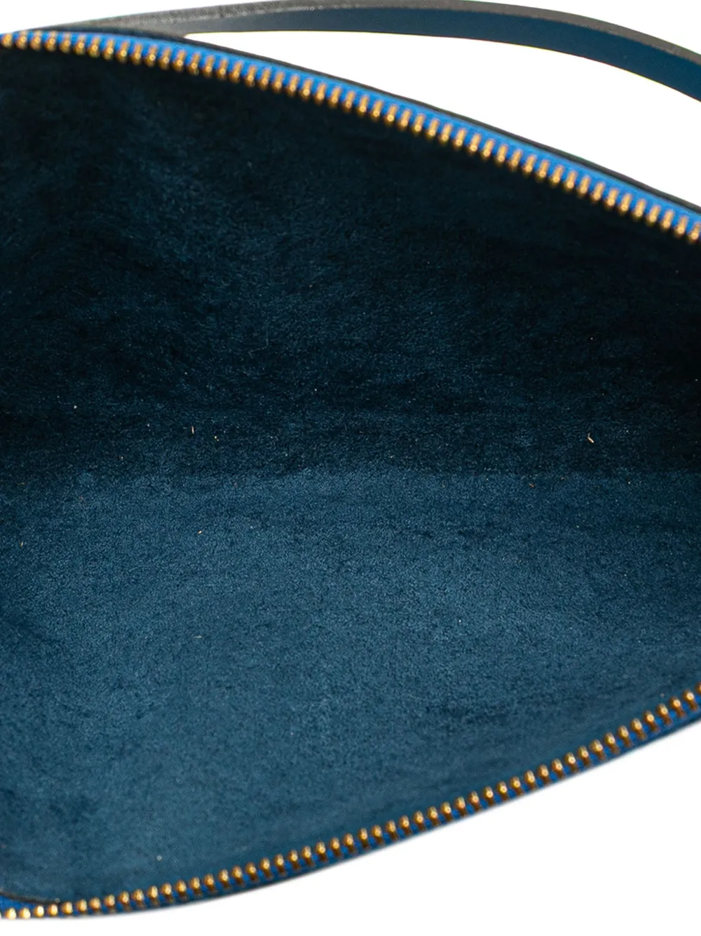 Pre-owned Louis Vuitton 1999 Epi Pochette Accessoires Shoulder Bag In Blue