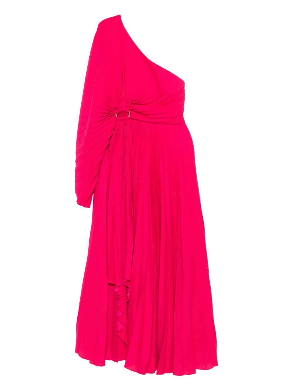 Sadgill pleated one-shoulder dress