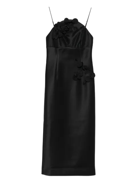 Acler Bilston floral-embellished midi dress