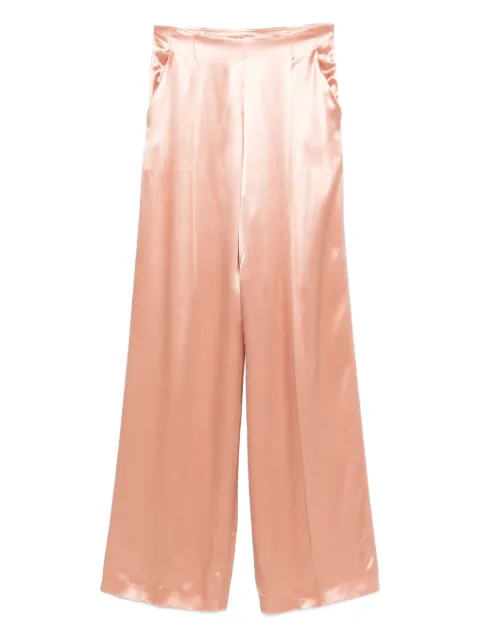 Alberta Ferretti satin trousers