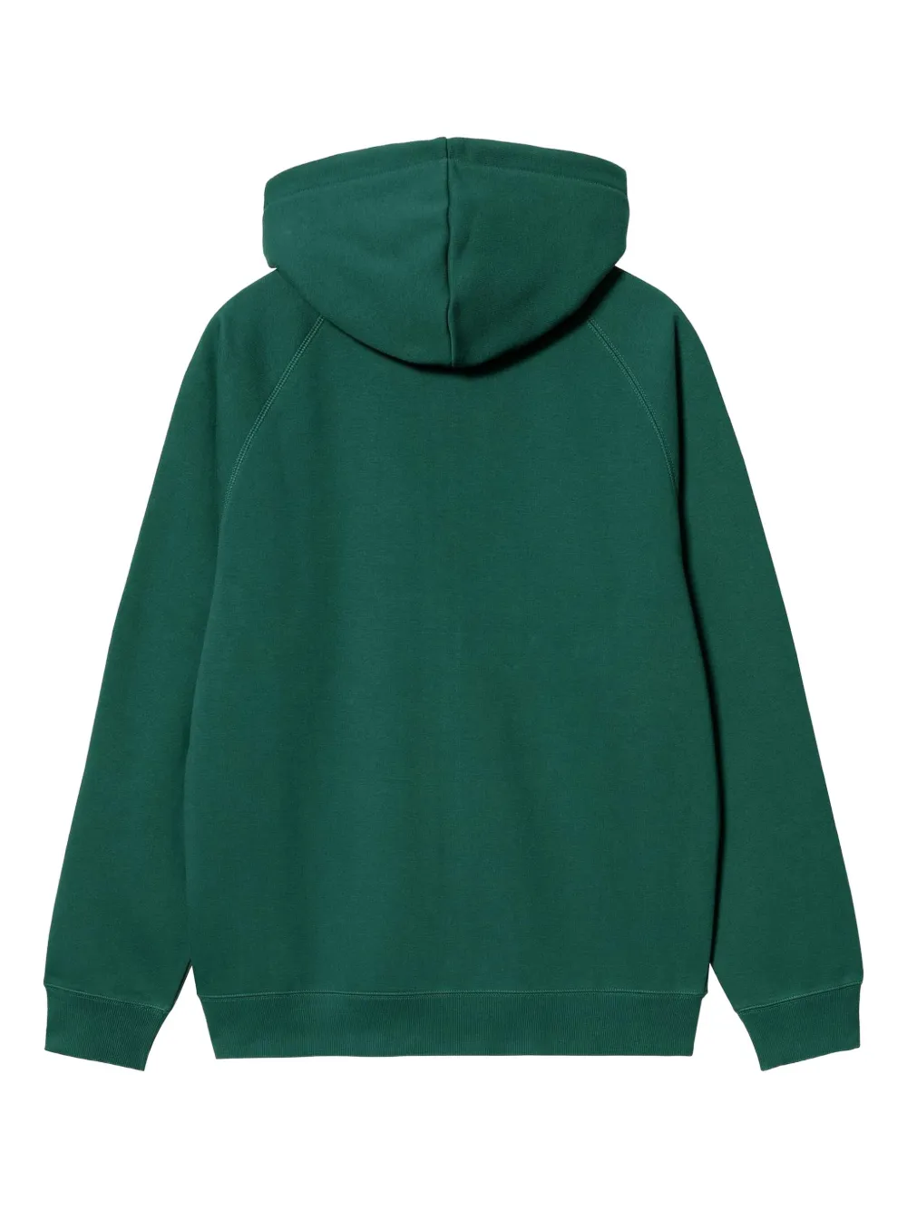 Carhartt WIP Hoodie met raglan mouwen en ritssluiting Groen