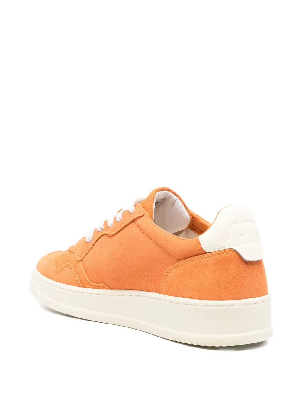 Autry Medalist leather sneakers Orange