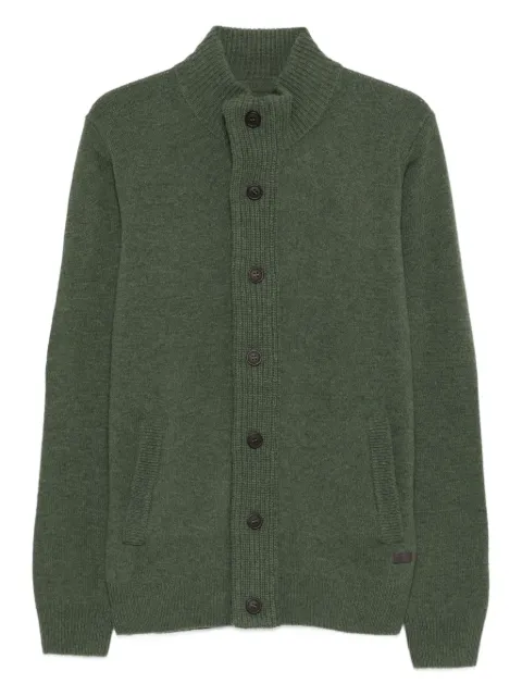 Barbour cárdigan con parche en los codos