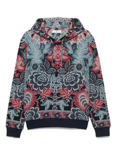 ETRO floral-print hoodie