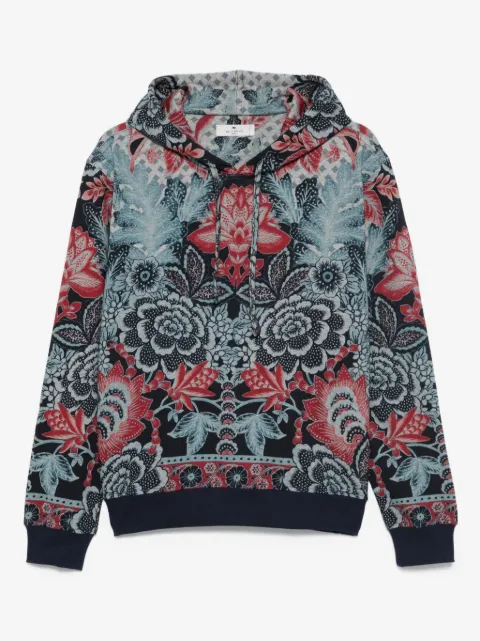 ETRO hoodie à fleurs