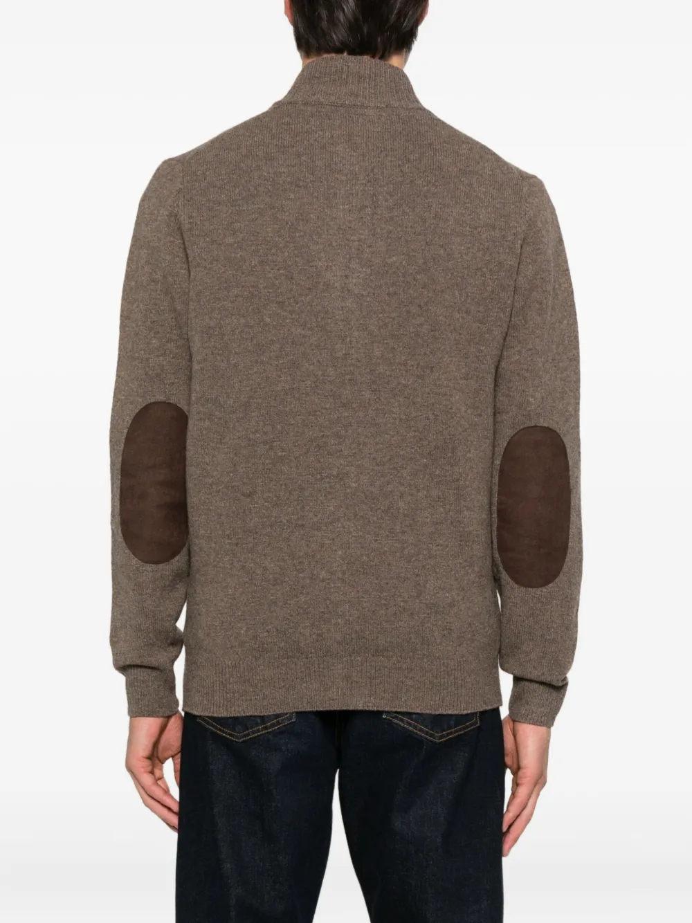 Barbour Vest met logopatch Bruin