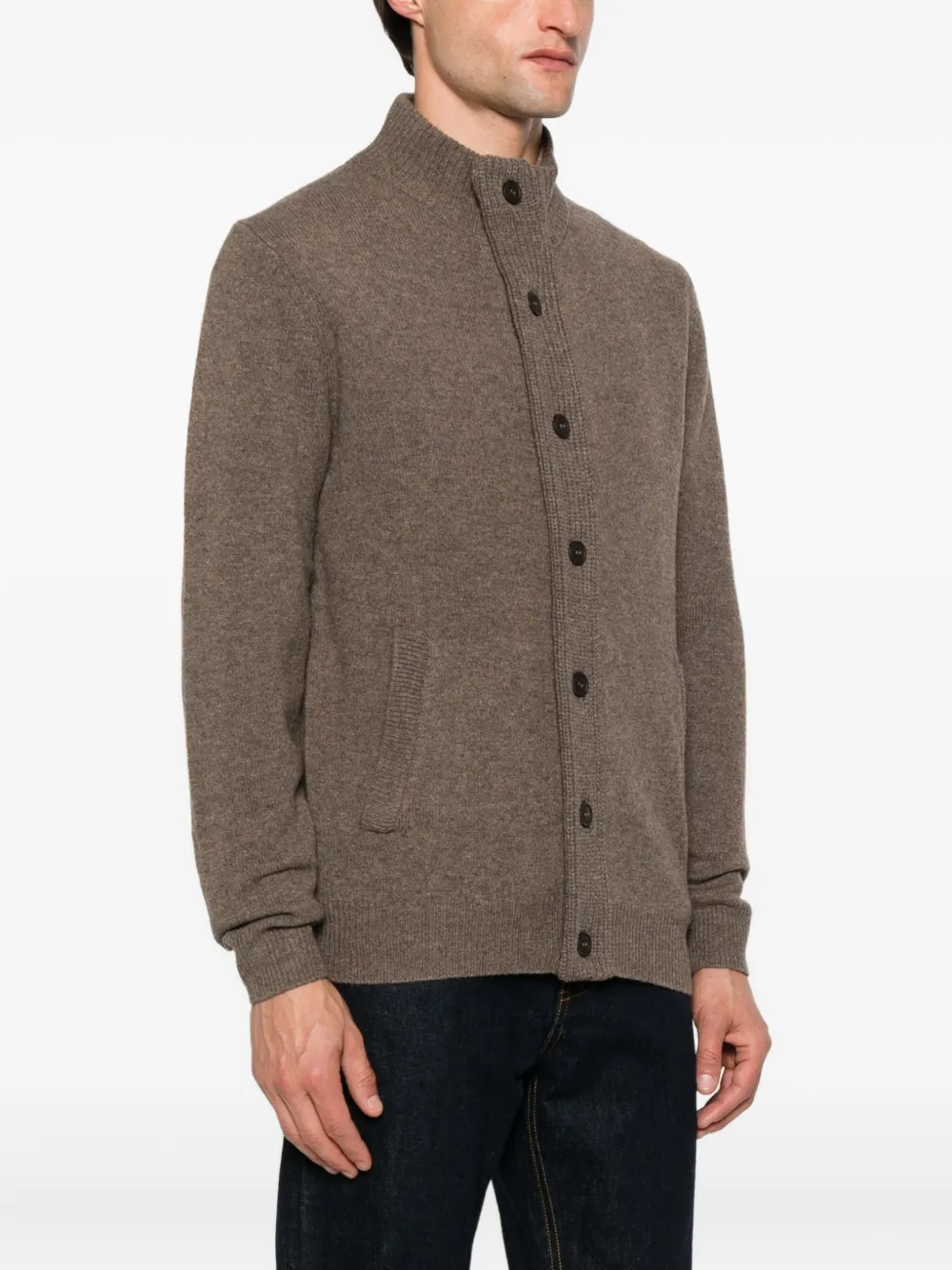 Barbour Vest met logopatch Bruin