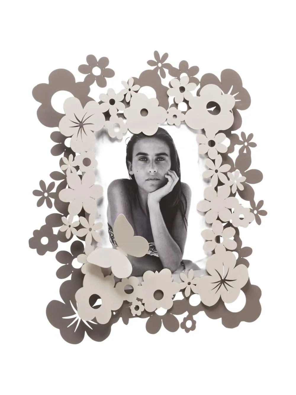 Arti & Mestieri Floral Frame (43cm X 38cm) In Multi