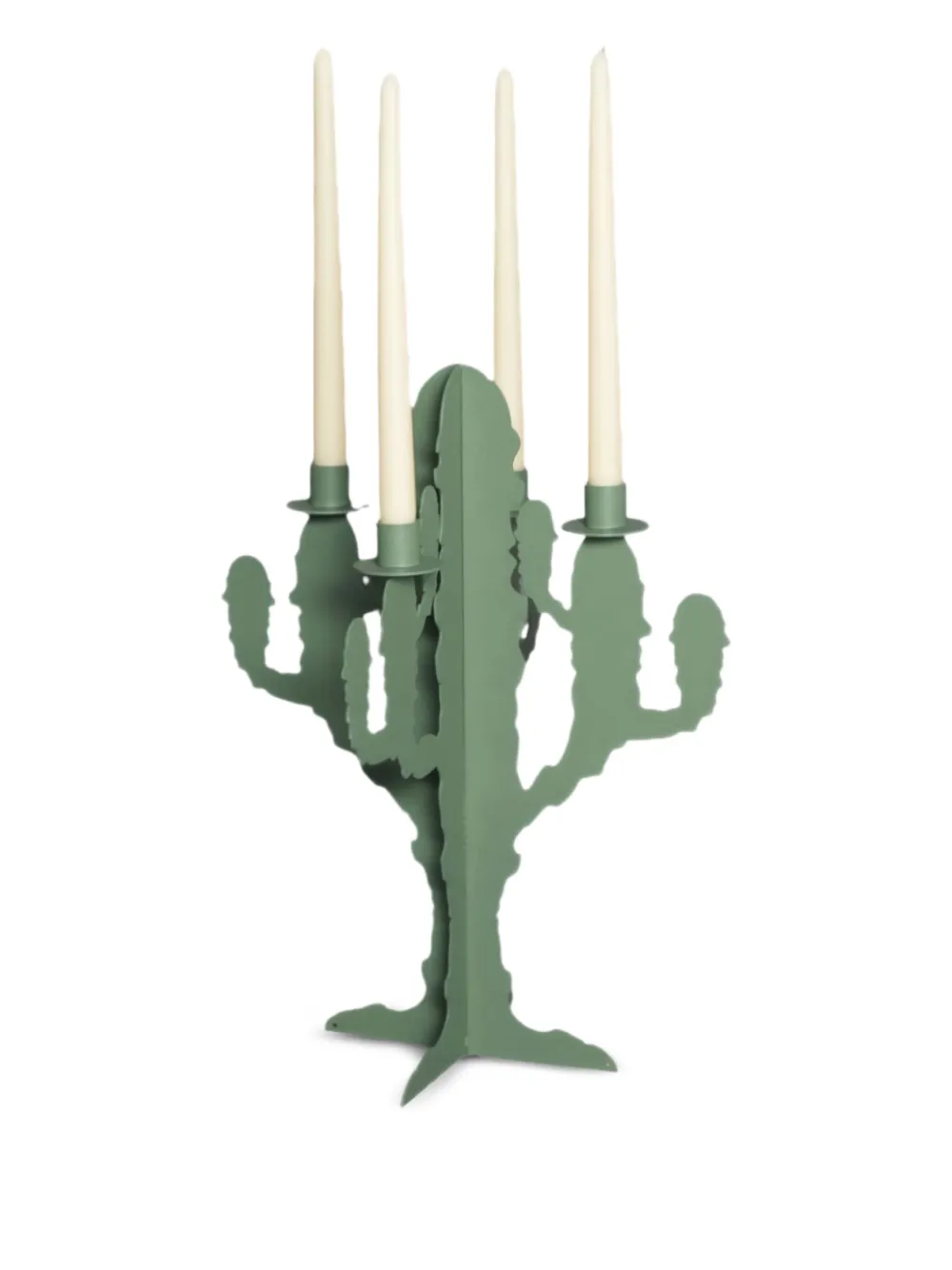 Arti & Mestieri cactus four-candle holder (44cm x 33cm) | Green | Image 1