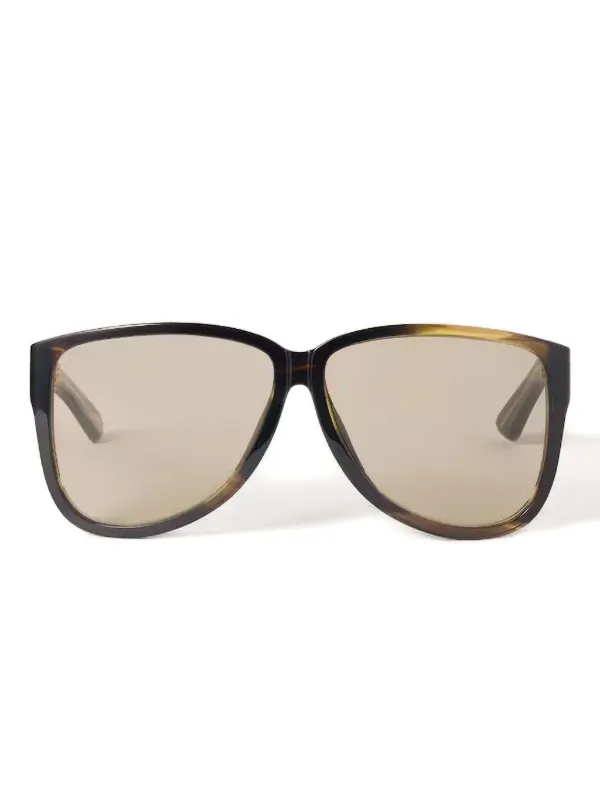 Miu Miu Eyewear オーバーサイズフレーム サングラス | グリーン