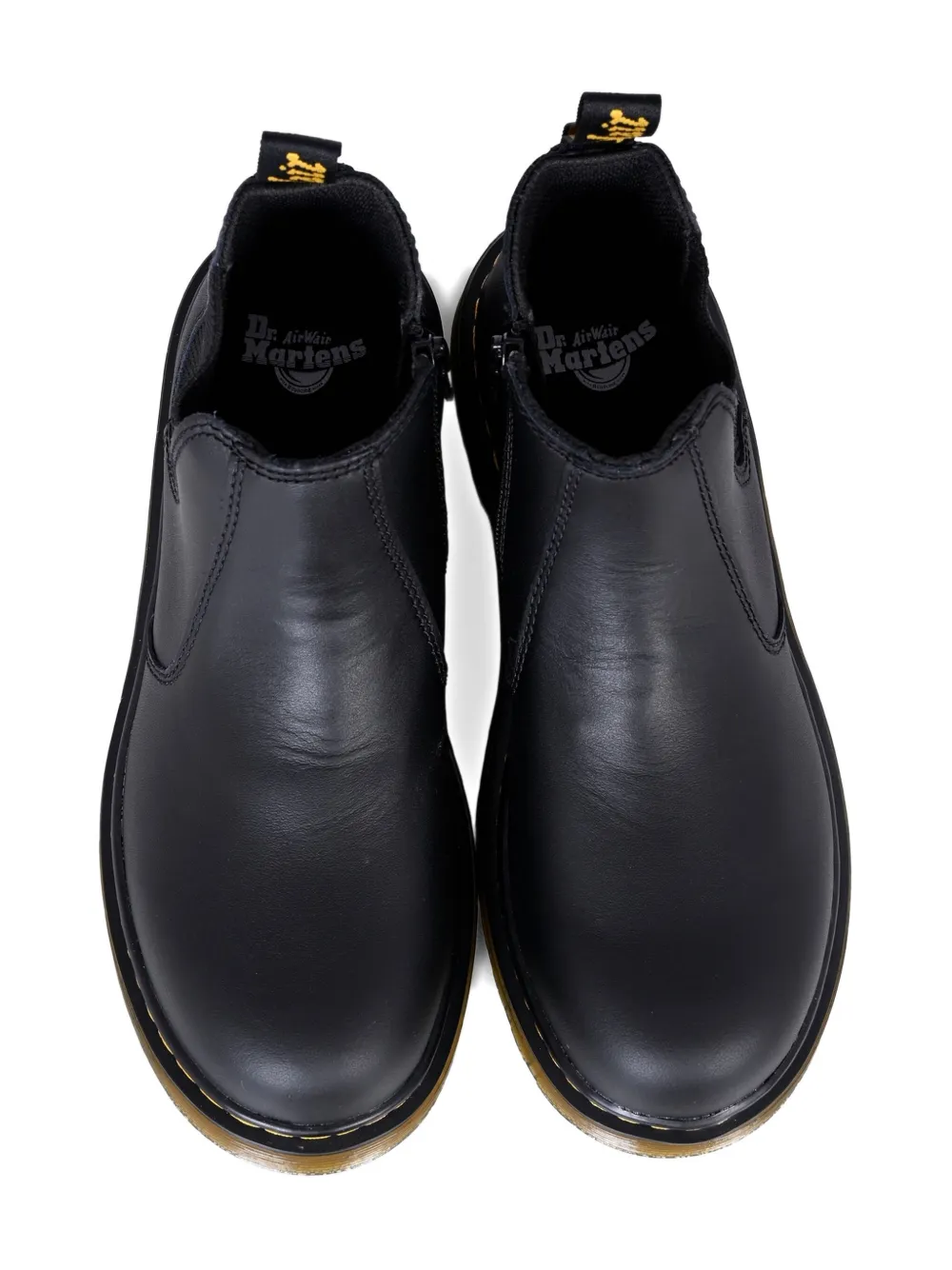 Dr. Martens Kids zip-detail chelsea boots Black