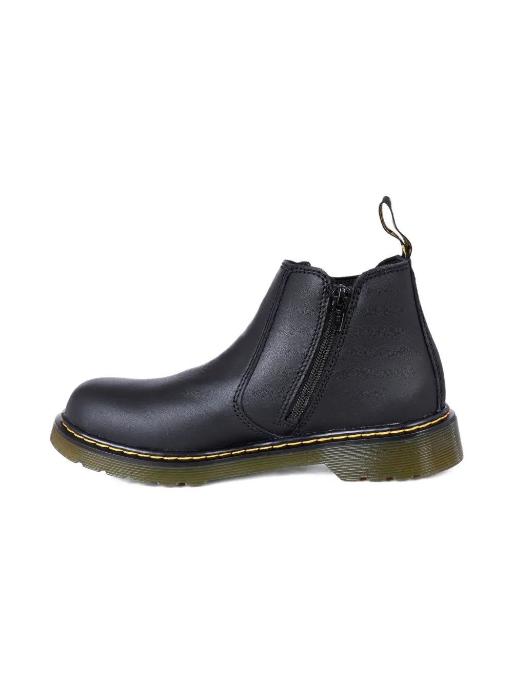 Dr. Martens Kids zip-detail chelsea boots - Zwart