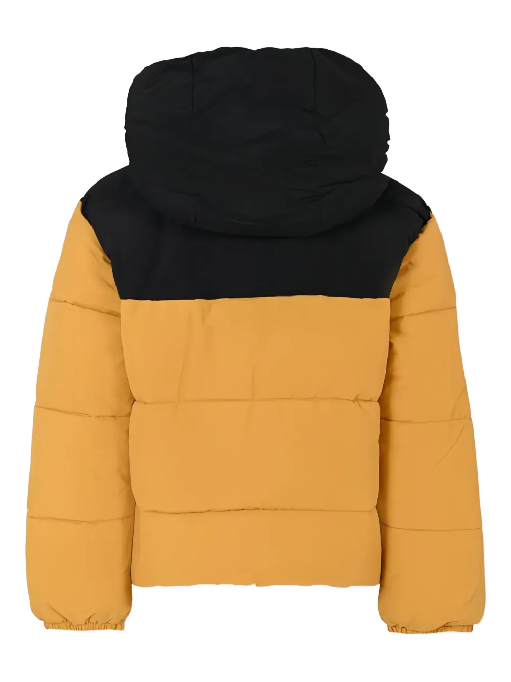 Timberland Kids hooded puffer jacket Geel