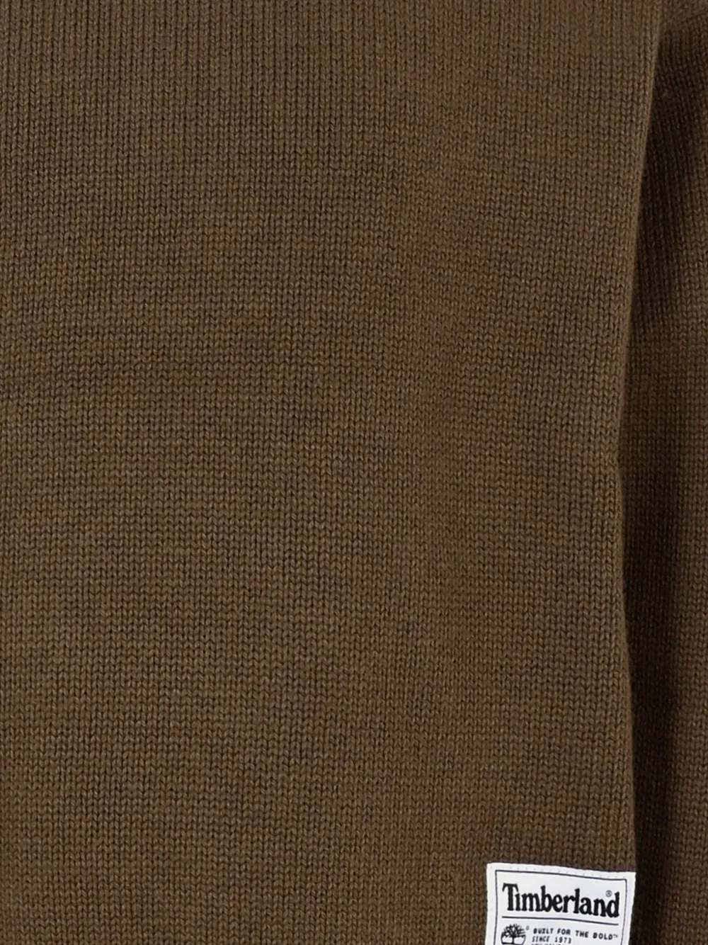 Timberland Kids tree-logo crew-neck jumper Bruin