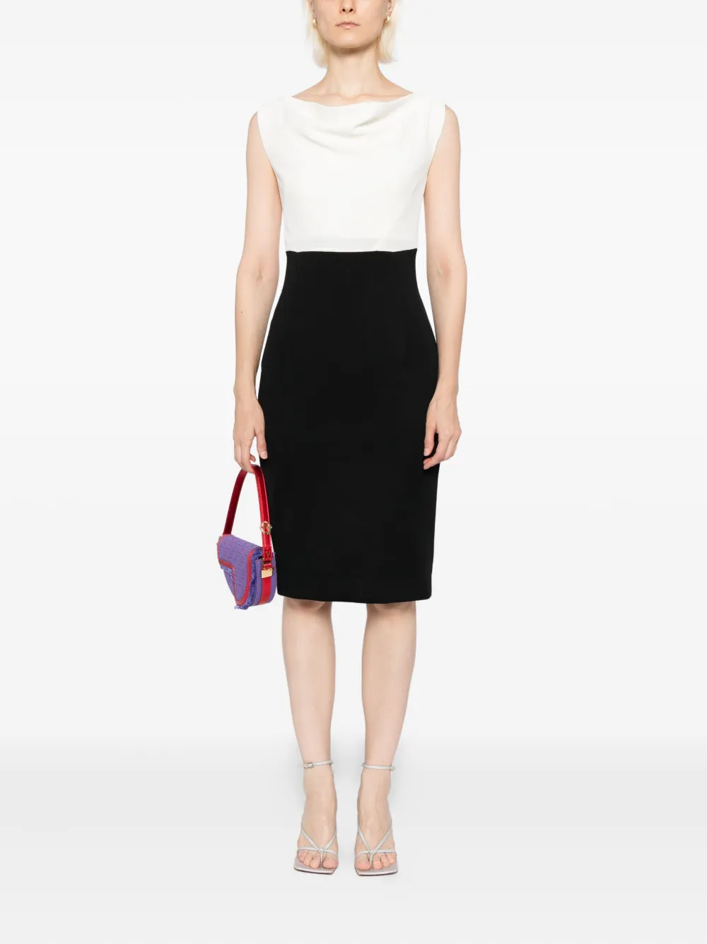Oscar de la Renta Pre-Owned Gebreide jurk - Beige