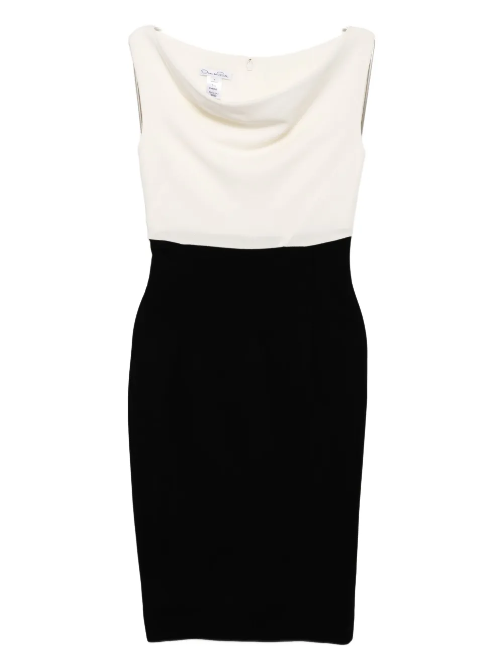 Oscar de la Renta Pre-Owned Abito in maglia - Toni neutri