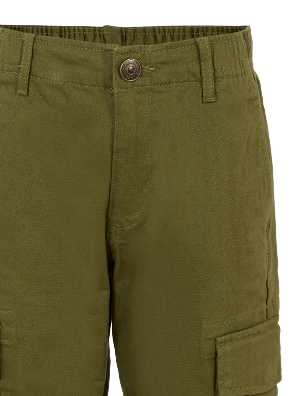Tommy Hilfiger Junior cargo-pocket trousers Groen