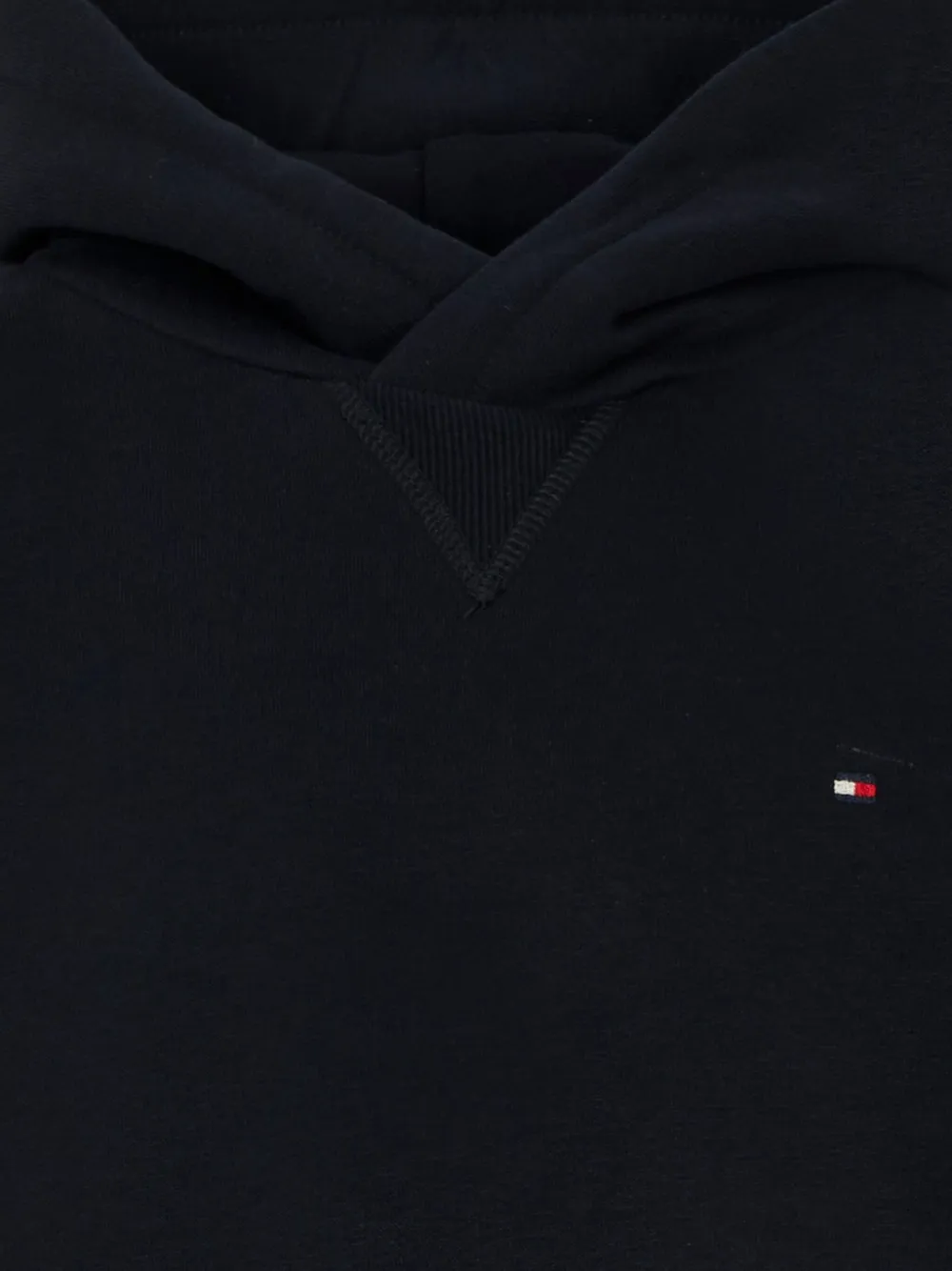 Tommy Hilfiger Junior small-logo hooded top Blauw