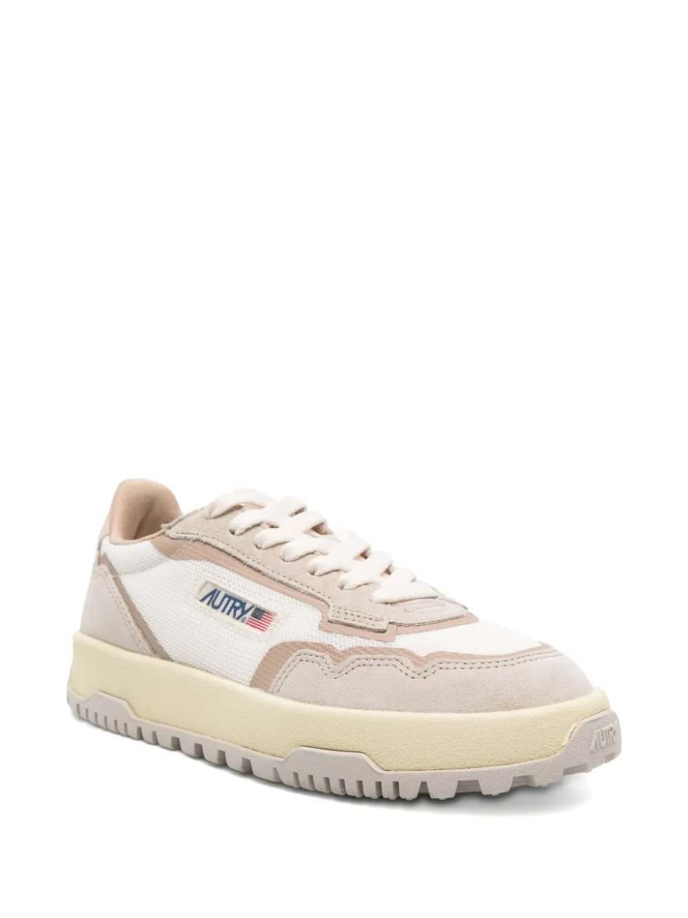 Autry logo-detail sneakers Neutrals