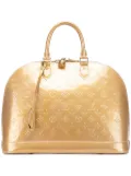 Louis Vuitton Pre-Owned 2012 Monogram Vernis Alma GM handbag - Gold