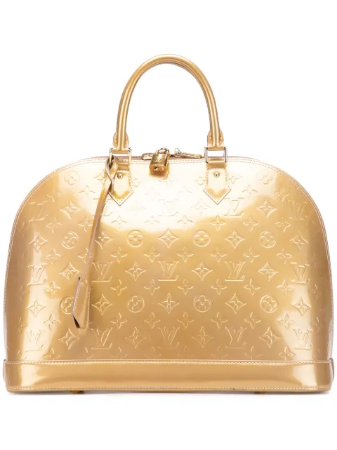 Louis Vuitton Pre-Owned 2012 Monogram Vernis Alma GM handbag