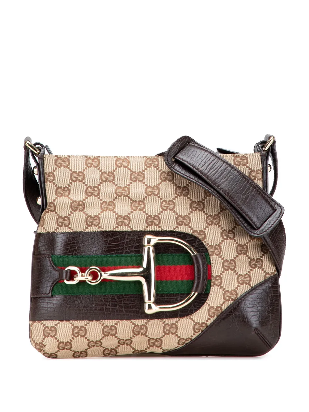 2000-2015 GG Canvas Hasler Web crossbody bag