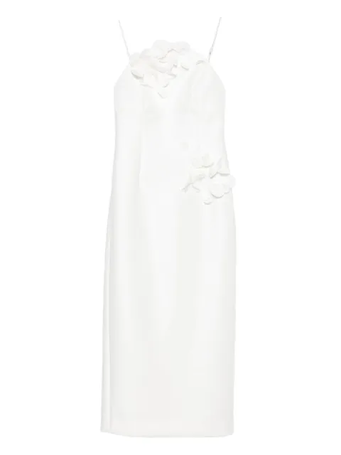Acler Bilston floral-embellishment midi dress