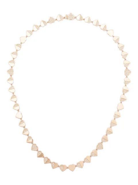 Sydney Evan 14K yellow gold Heart Eternity necklace