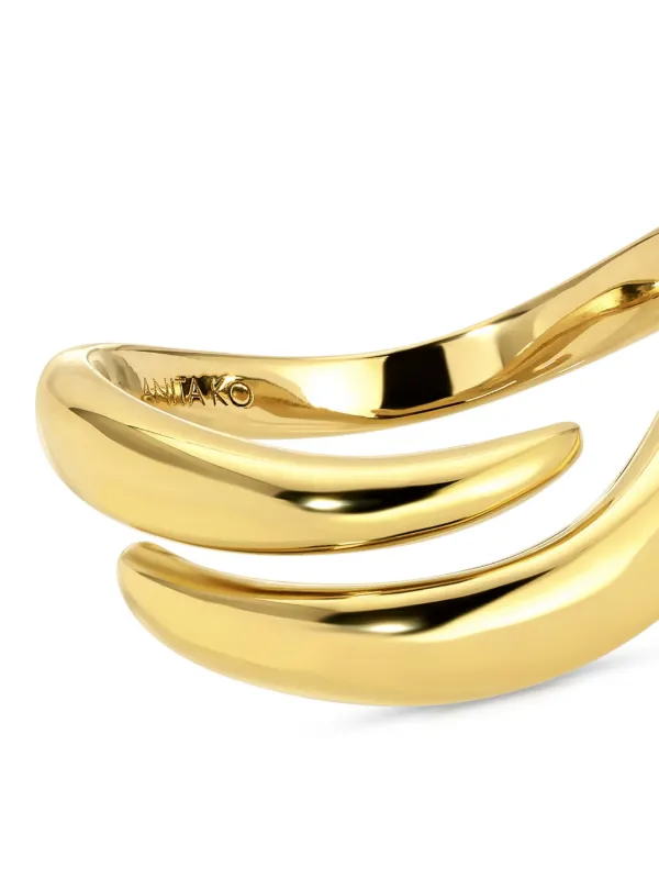 Anita Ko 18K Yellow Gold Zara Ring | Gold | FARFETCH
