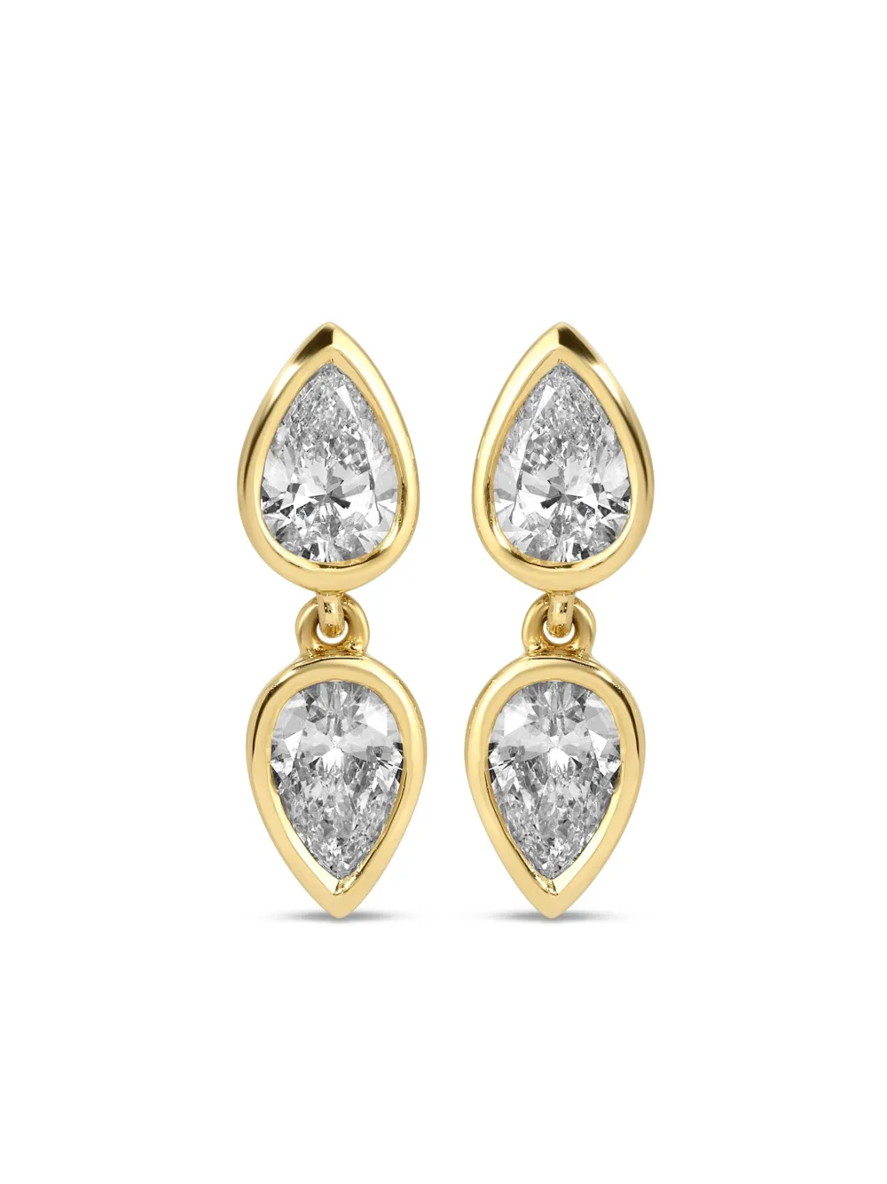 Anita Ko 18k Yellow Gold Elodie Diamond Earrings In Gold