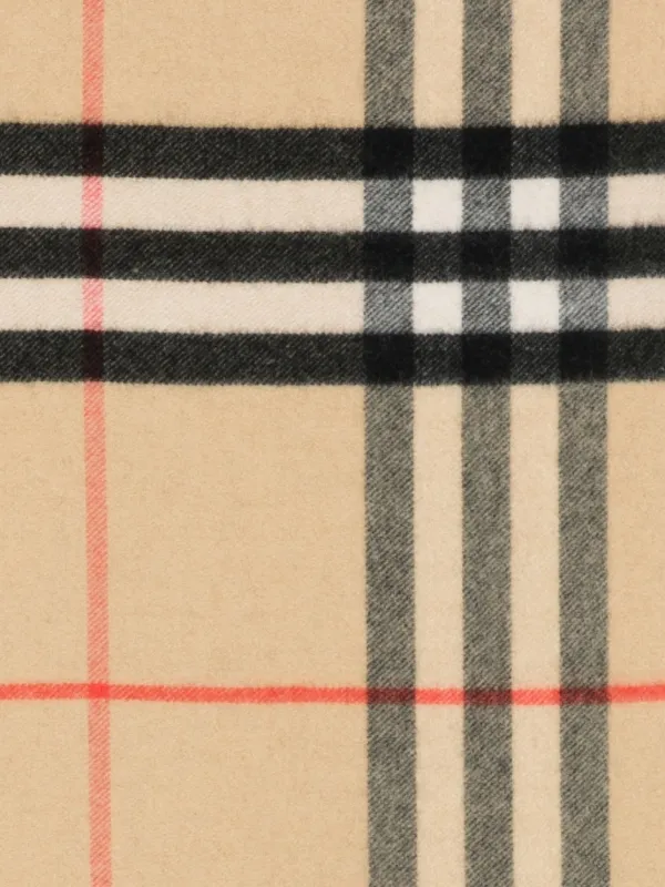 Burberry double-sided Cashmere Scarf | Neutrals | FARFETCH