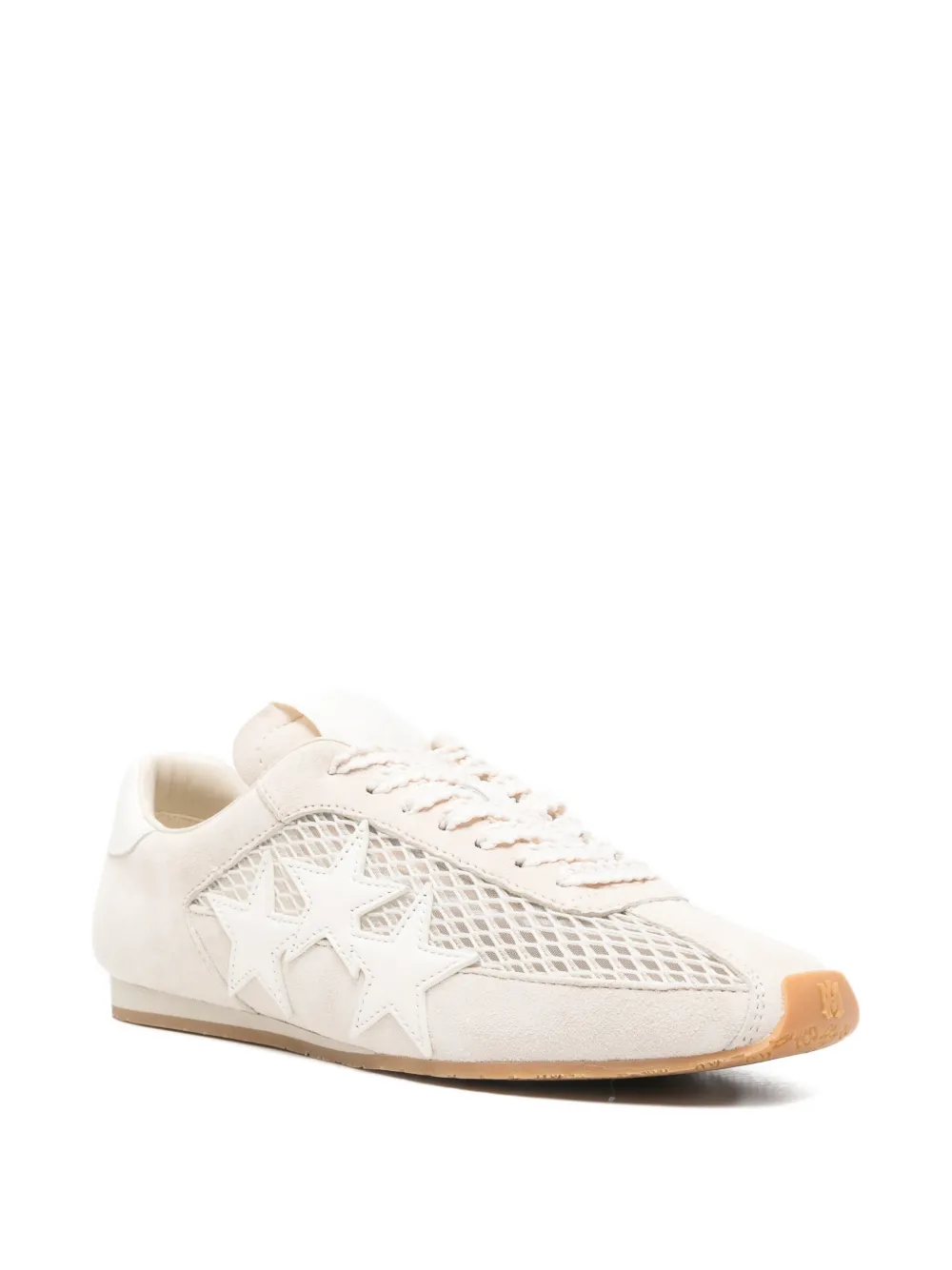 AMIRI Pacific mesh sneakers met star Beige