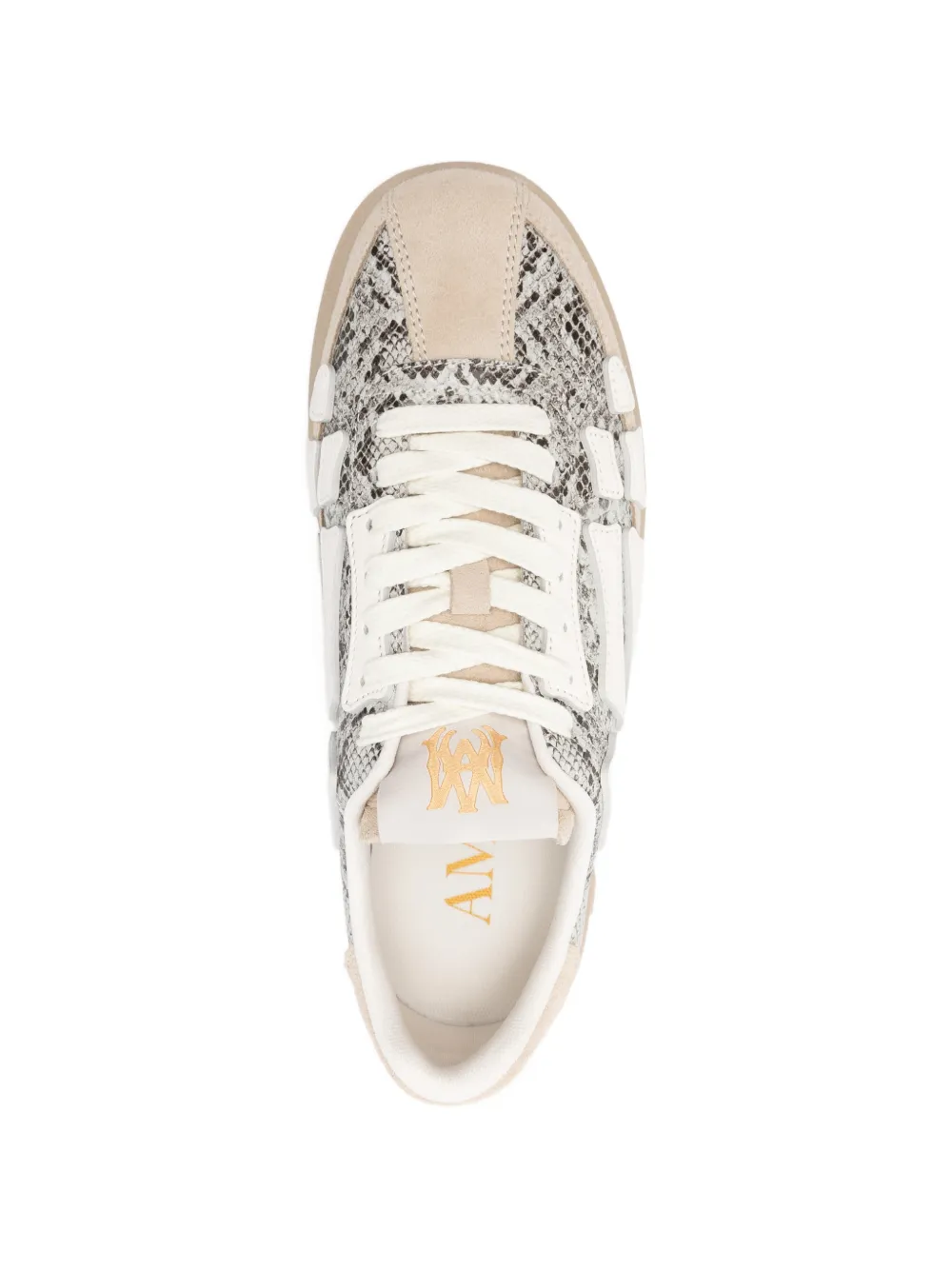 AMIRI Pacific Snake Bones sneakers Beige