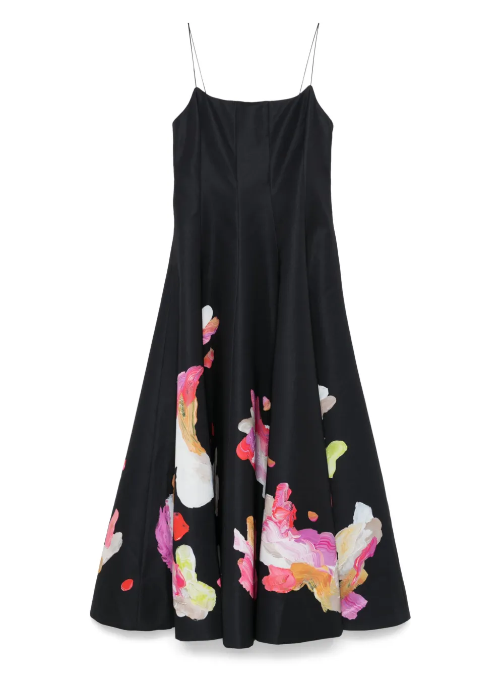 abstract-print dress