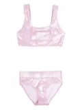 Givenchy Kids metallic-effect bikini - Pink