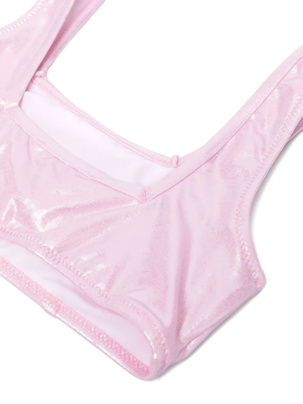 Givenchy Kids Bikini met metallic-effect Roze