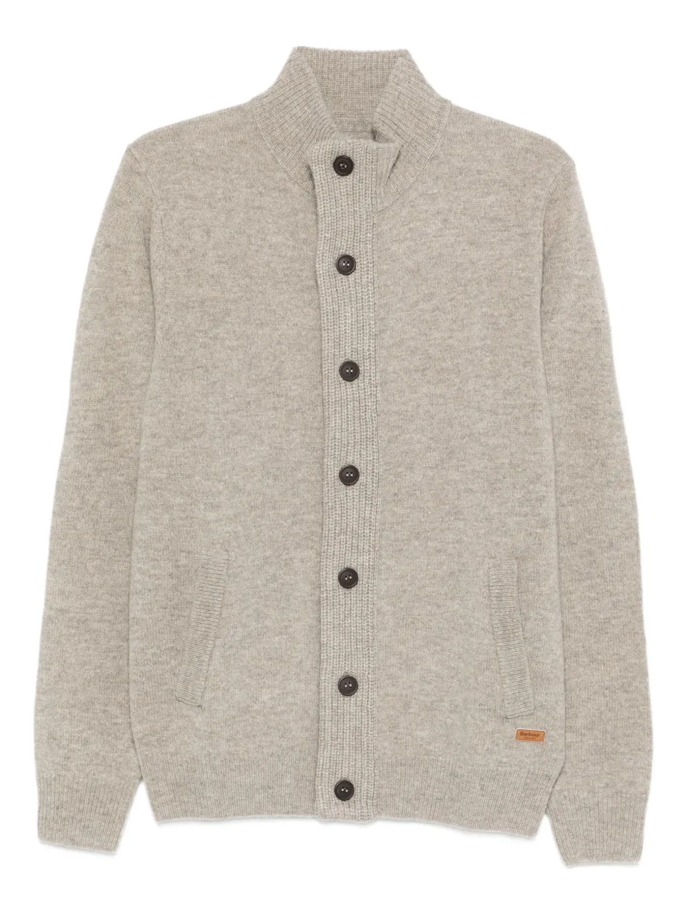Barbour Vest met hoge hals Beige