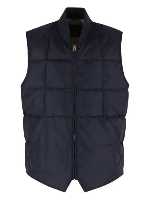 Fortela quilted zip-front vest