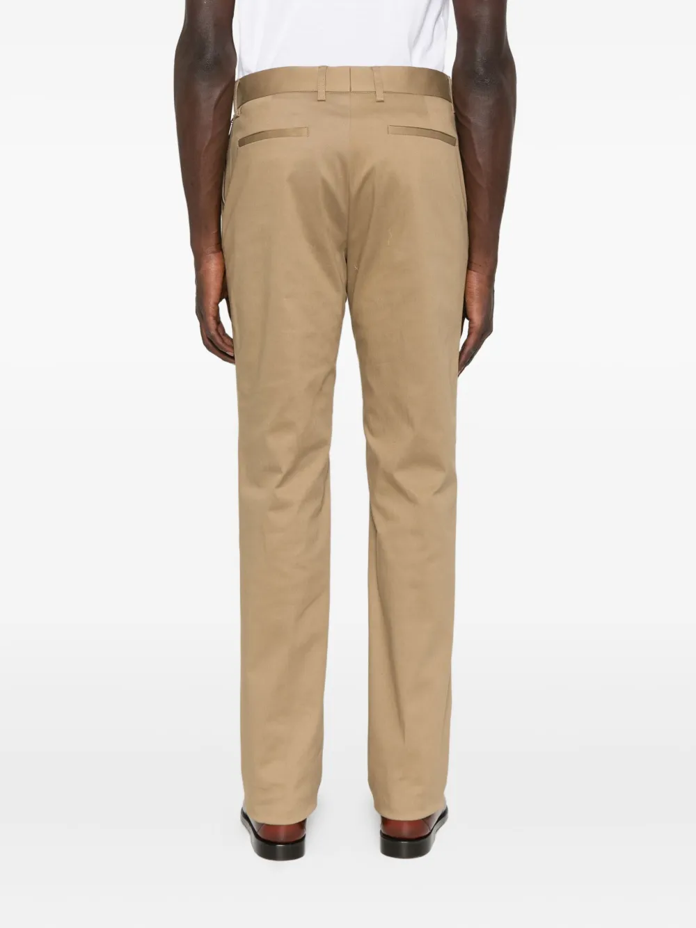 ETRO Katoenen broek met gerafelde rand Groen