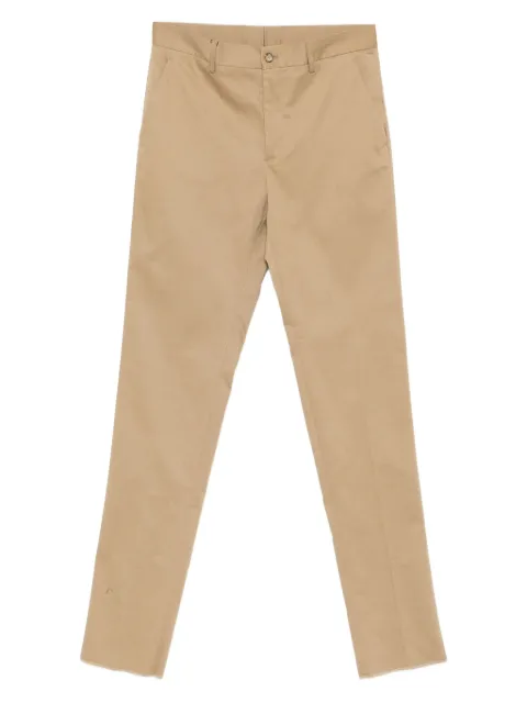 ETRO raw-edge cotton trousers